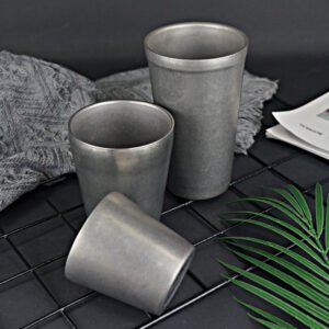 Snowflake Series-Double Layers Simple Cup