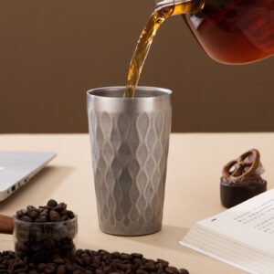 Silver Series-Double Layers Fire Cup