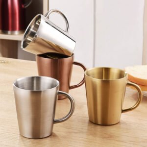 Silver Series-Double Layers Mug