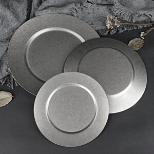 Snowflake Series-Twin Round Plate