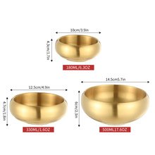 Golden Series-Double Layers Bowl