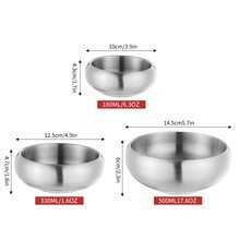 Silver Series-Double Layers Bowl