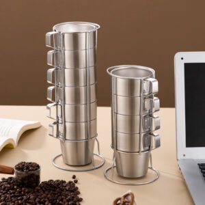 Silver Series-Coffee Mug Set