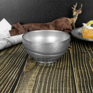Snowflake Series-Double Layers High Foot Bowl